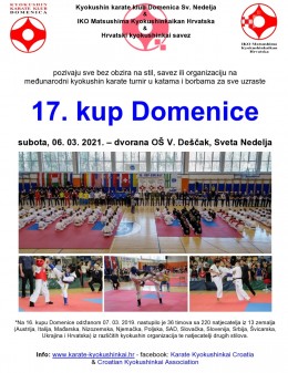 17 kup Domenice 2021 plakat